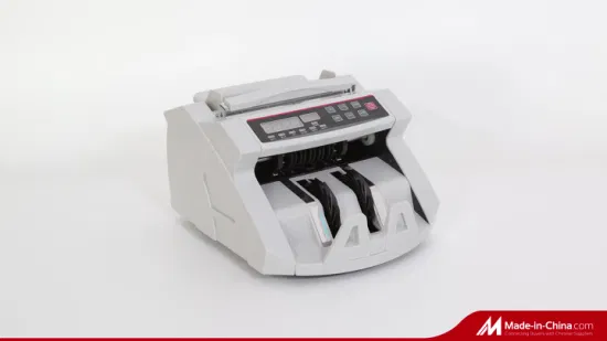 Máquina de conteo de valor de contador de billetes de detección de dinero de moneda UV Mg IR para dólar Euro USD