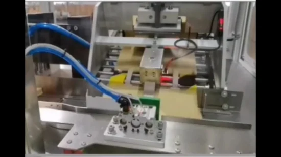 Máquina automática de encuadernación con alimentador de papel de fricción para paquetes de tarjetas de conteo y bandas